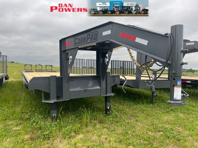 2024 CORN PRO 25+5 12K Base in Gray — front three-quarter view