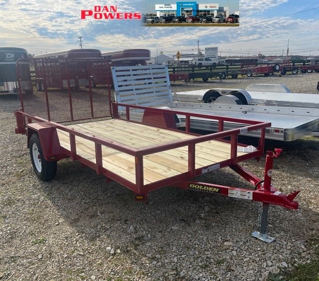 2022 GOLDEN UT-12 7 Base in Red — front three-quarter view