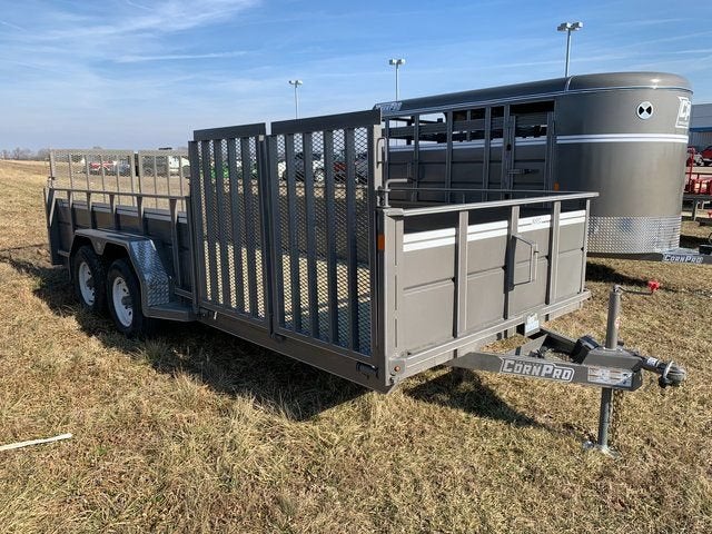 2022 CORN PRO UT-18 Base in Pewter — front three-quarter view