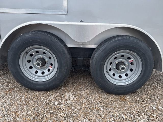 2025 LOOK CARGO TRAILER 7X14 — interior view