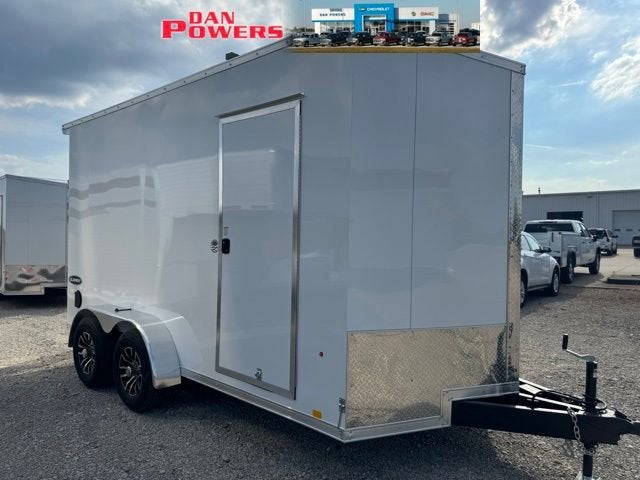 2026 LOOK CARGO TRAILER 7X14 Base in Other — front three-quarter view