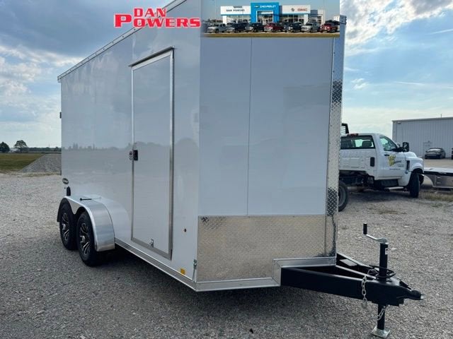 2026 LOOK CARGO TRAILER 7X14 Base in Other — front three-quarter view
