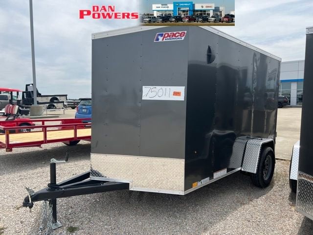 2023 PACE OUTBACK DLX PSCAB6.0X10S1 Base in Gray — front three-quarter view